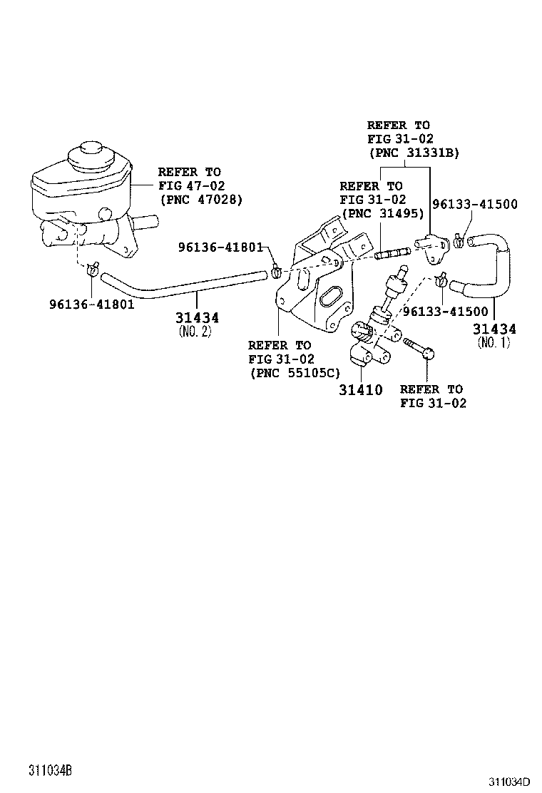 31408-60010 HOLDER SUB-ASSY, CLUTCH RESERVOIR product image