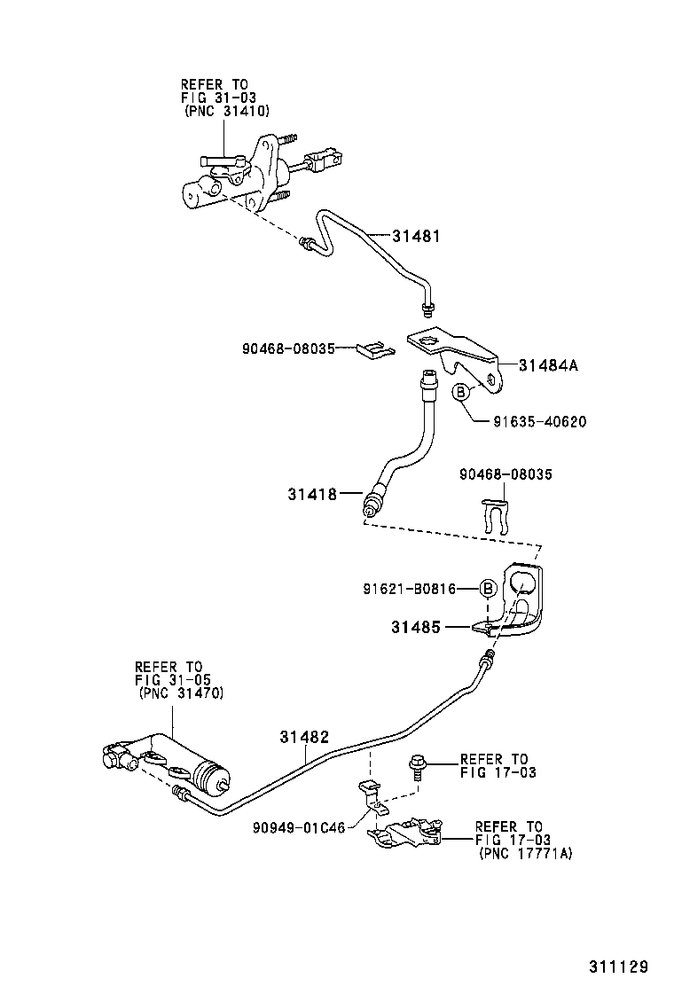 31301-52030 PEDAL SUB-ASSY, CLUTCH product image