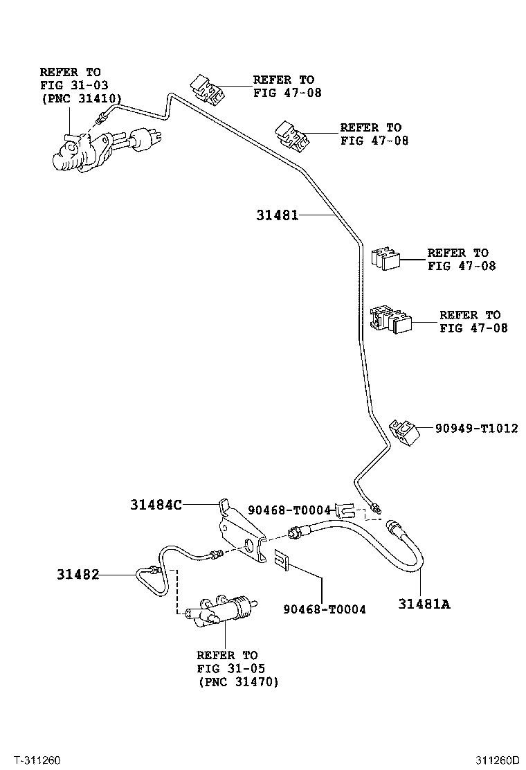 31301-0K170 PEDAL SUB-ASSY, CLUTCH product image