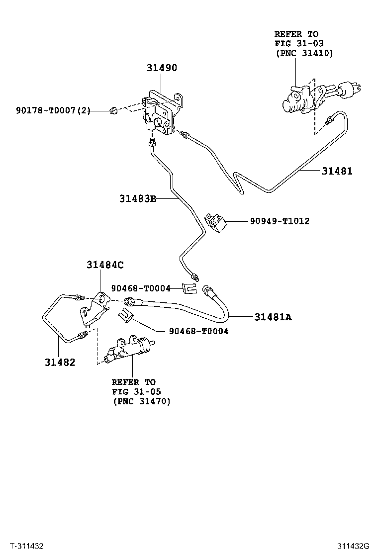 31301-0K030 PEDAL SUB-ASSY, CLUTCH product image