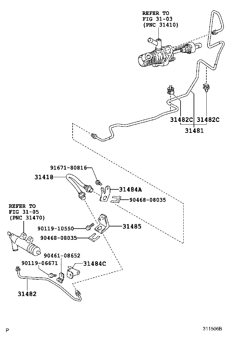 90170-10017 NUT(FOR CLUTCH PEDAL STOPPER) product image