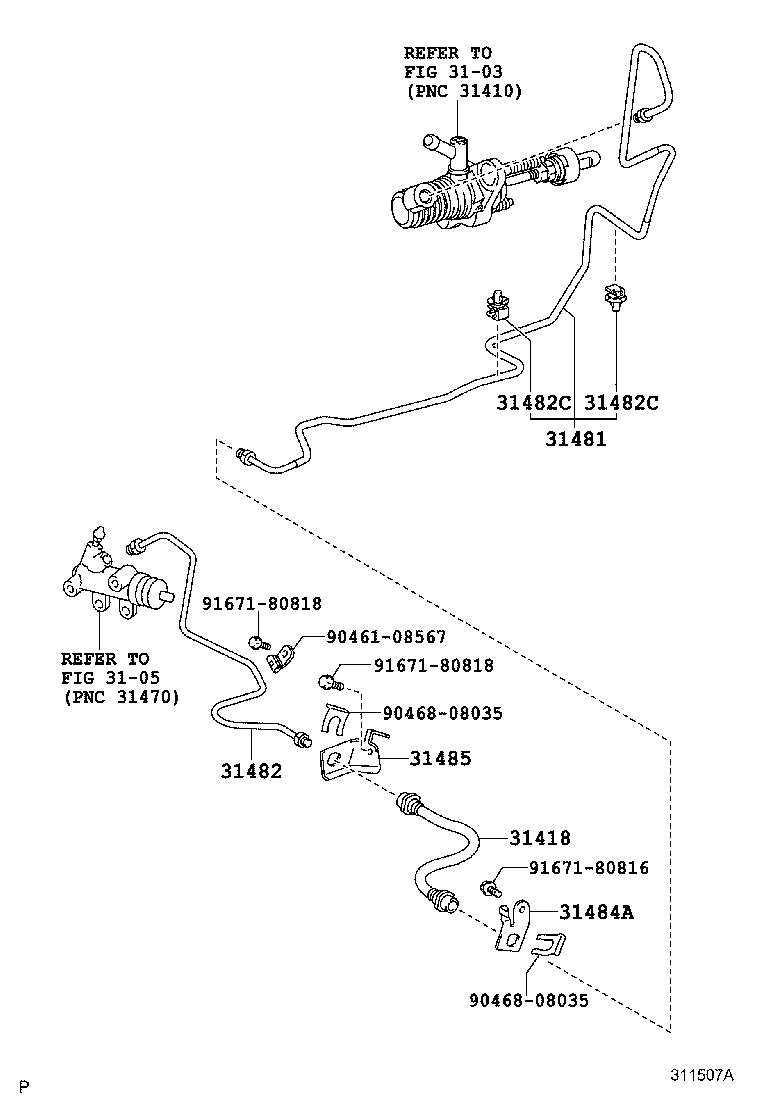 90170-10017 NUT(FOR CLUTCH PEDAL STOPPER) product image