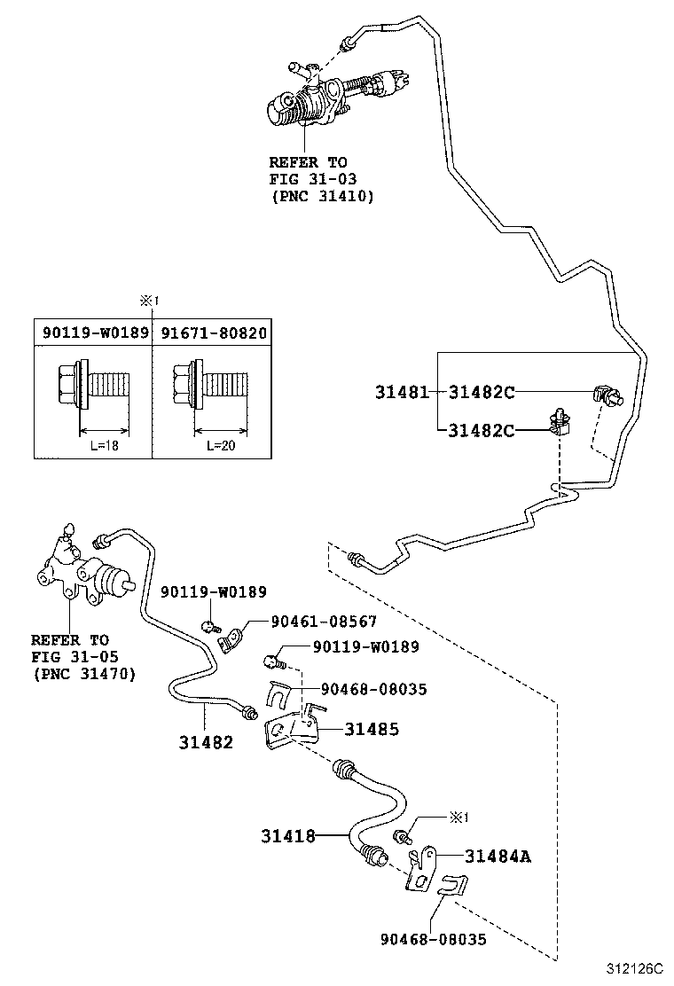 31301-0D061 PEDAL SUB-ASSY, CLUTCH product image