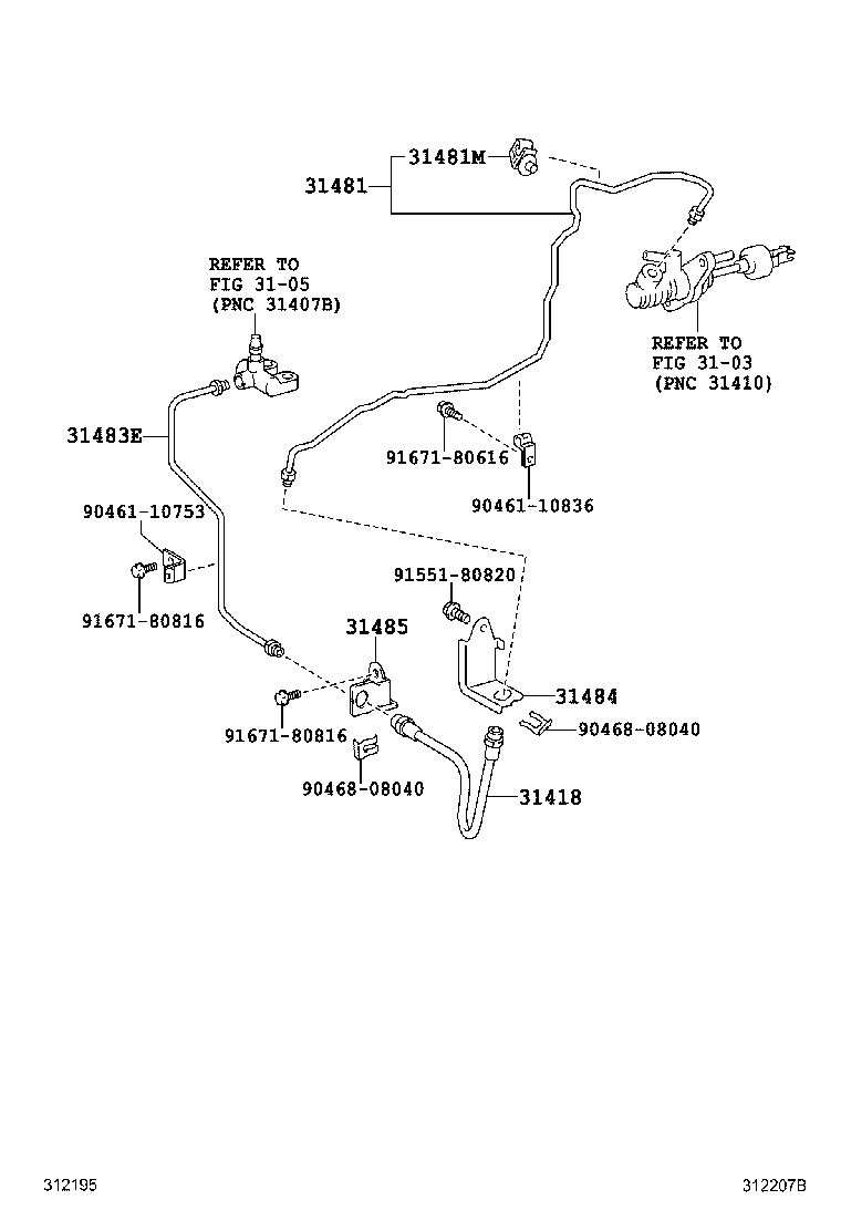31301-12511 PEDAL SUB-ASSY, CLUTCH product image