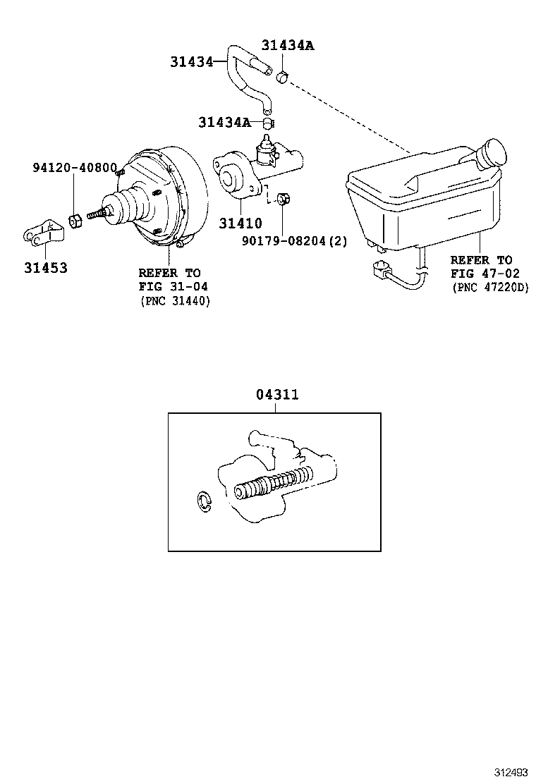 31434-37270 TUBE, CLUTCH RESERVOIR product image