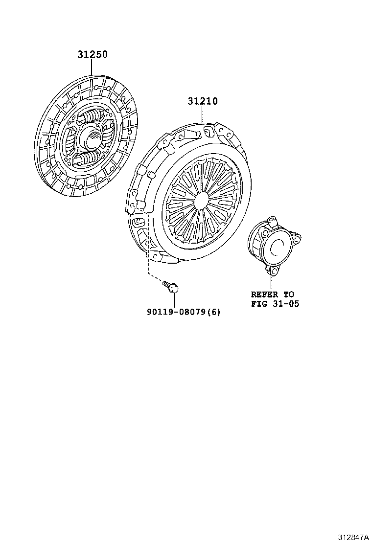 31210-02290 COVER ASSY, CLUTCH product image