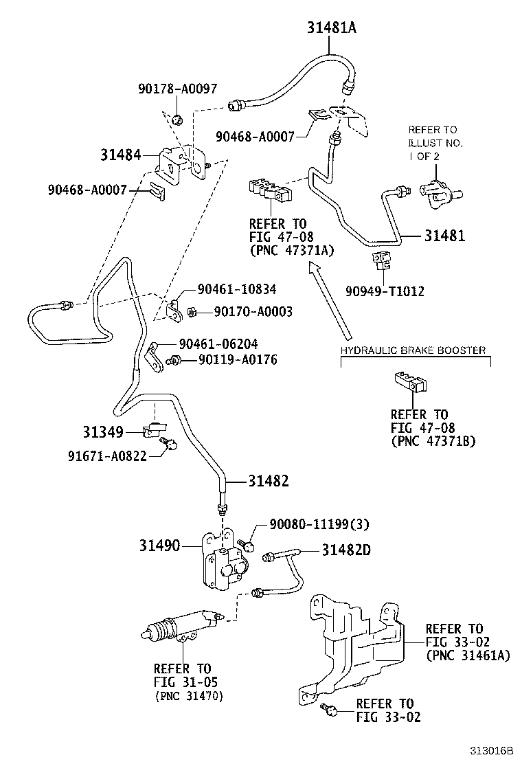 31311-04010 PEDAL SUB-ASSY, CLUTCH product image