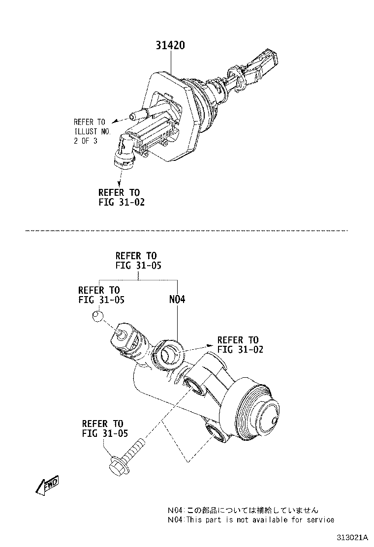 31434-WB001 TUBE, CLUTCH RESERVOIR product image
