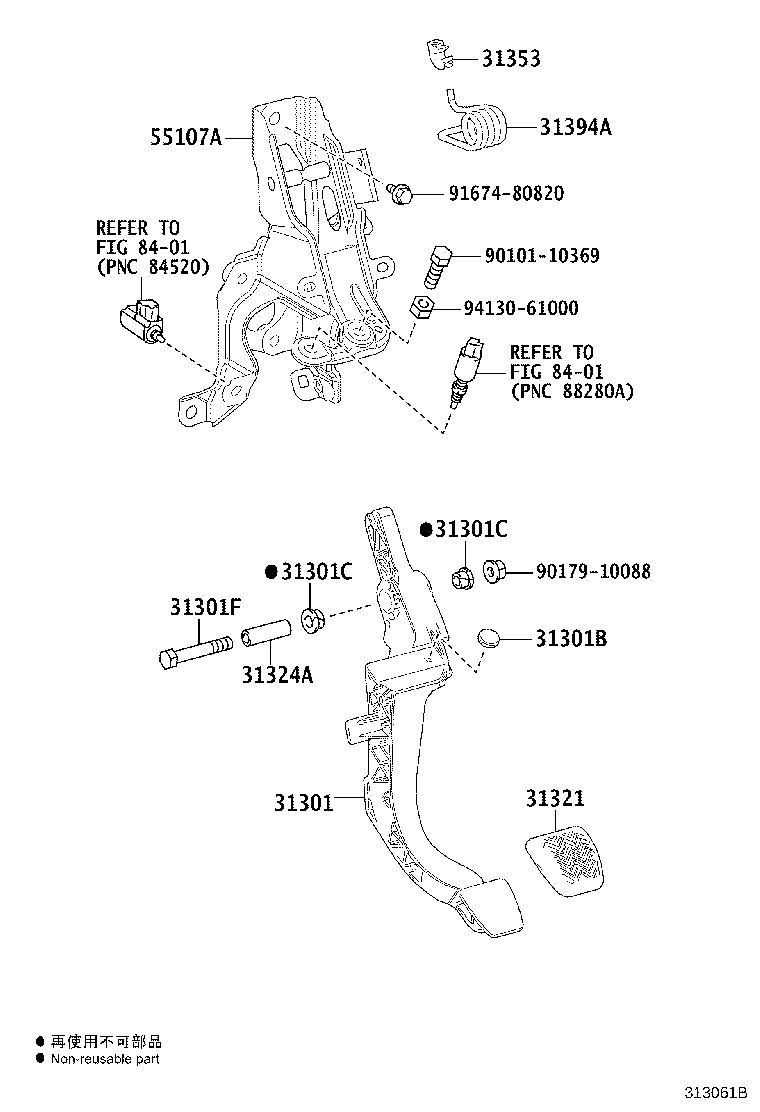 31482-42100 TUBE, CLUTCH RELEASE CYLINDER TO FLEXIBLE HOSE product image