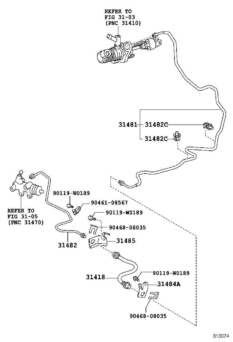 31301-0D061 PEDAL SUB-ASSY, CLUTCH product image