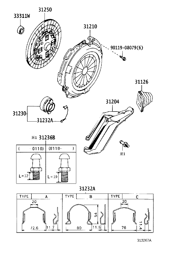 31250-35302 DISC ASSY, CLUTCH product image