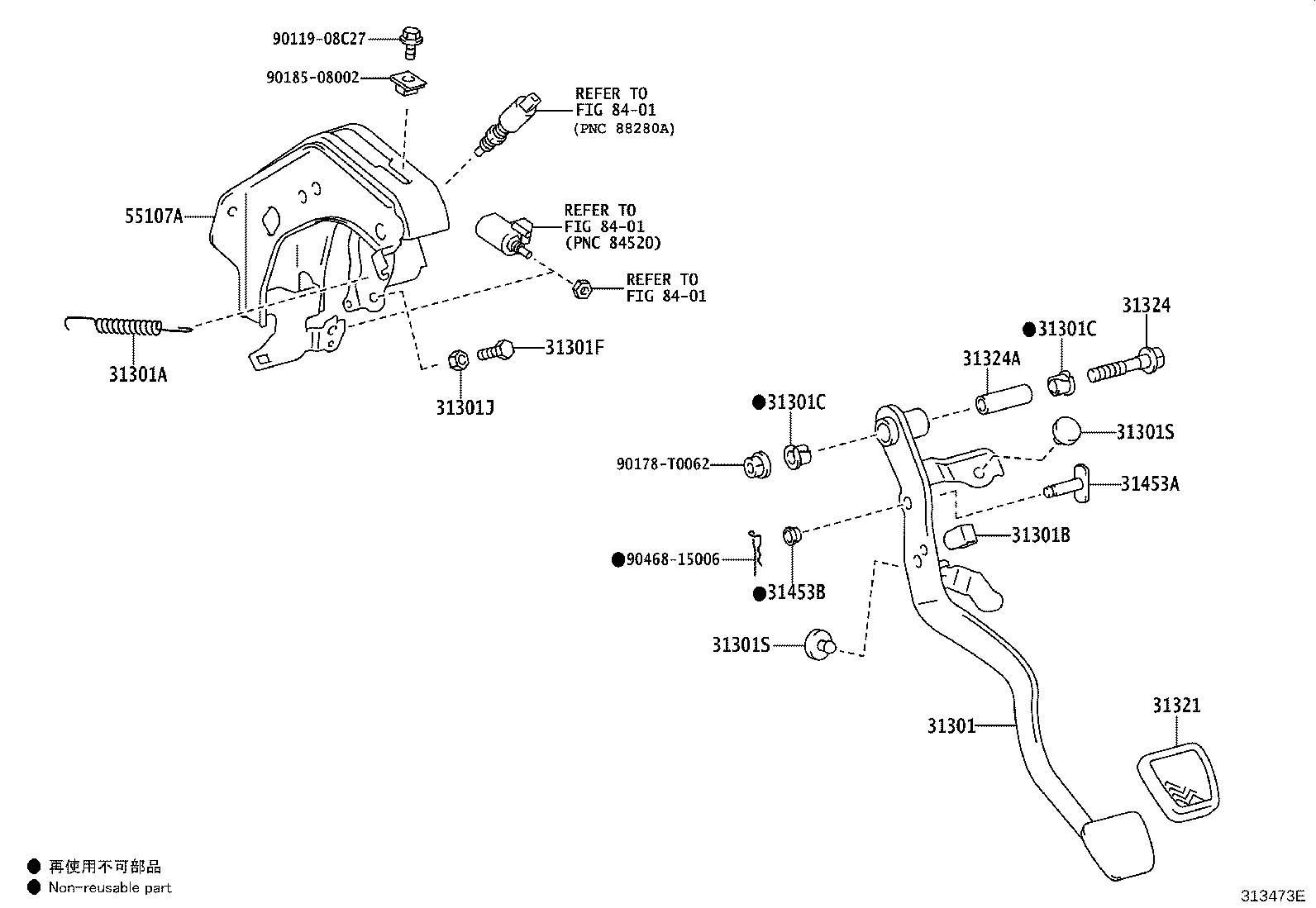 90080-94215 HOSE, CLUTCH product image