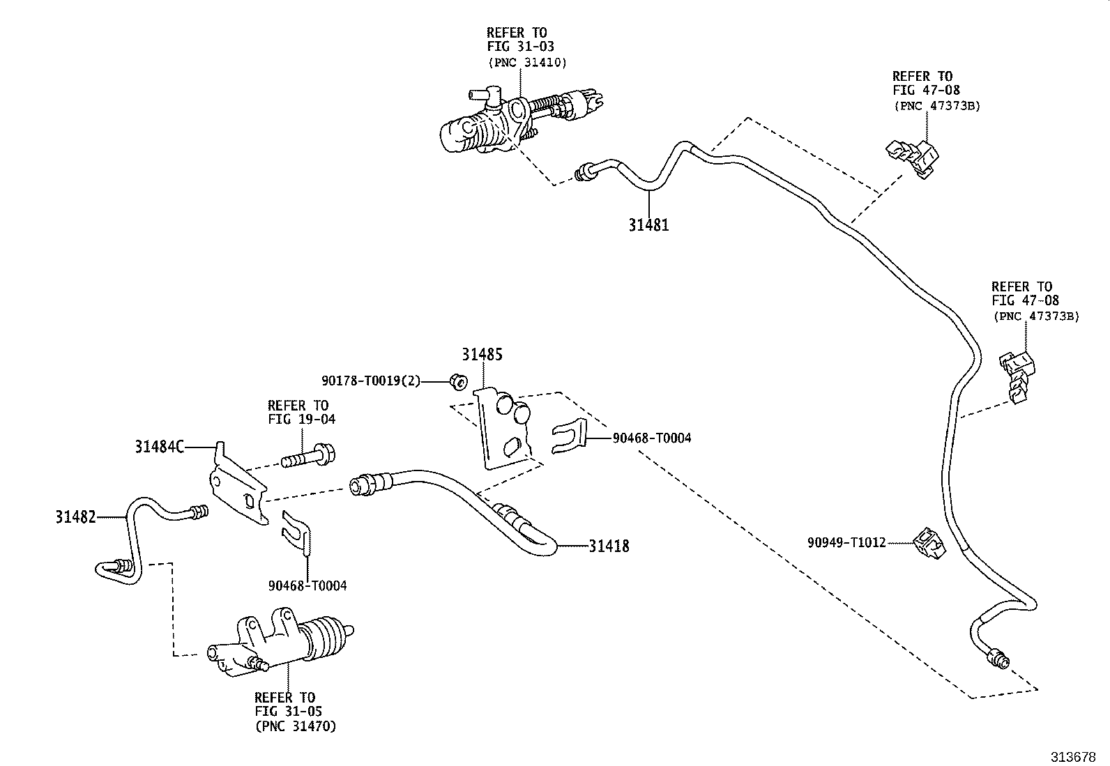 90080-94215 HOSE, CLUTCH product image