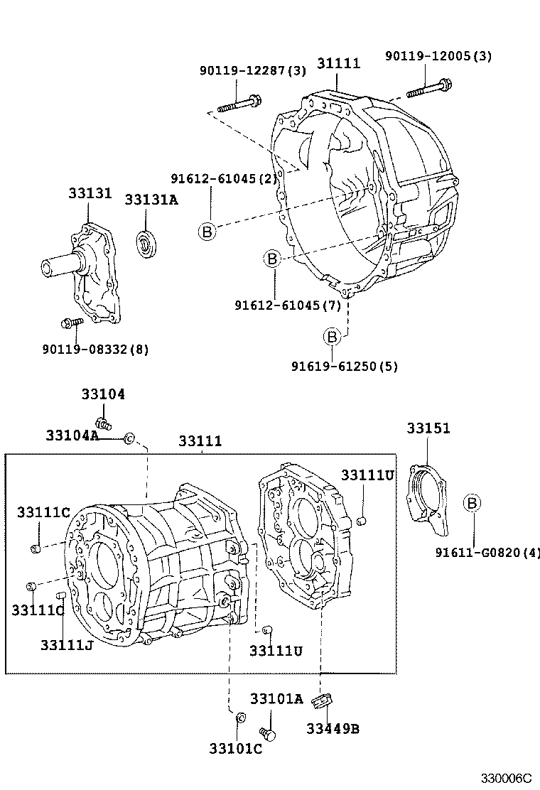 33119-60060 PLATE, STIFFENER, LH(MTM) product image