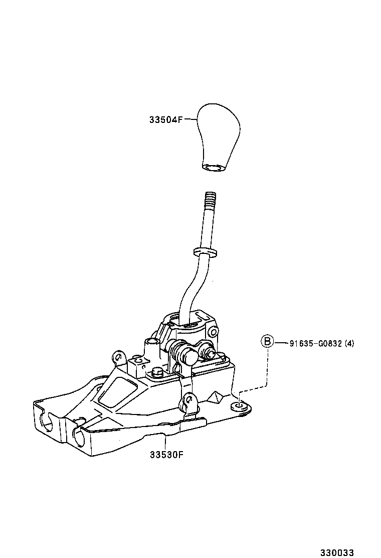 33058-06020 BRACKET SUB-ASSY, SHIFT LOCK SOLENOID product image