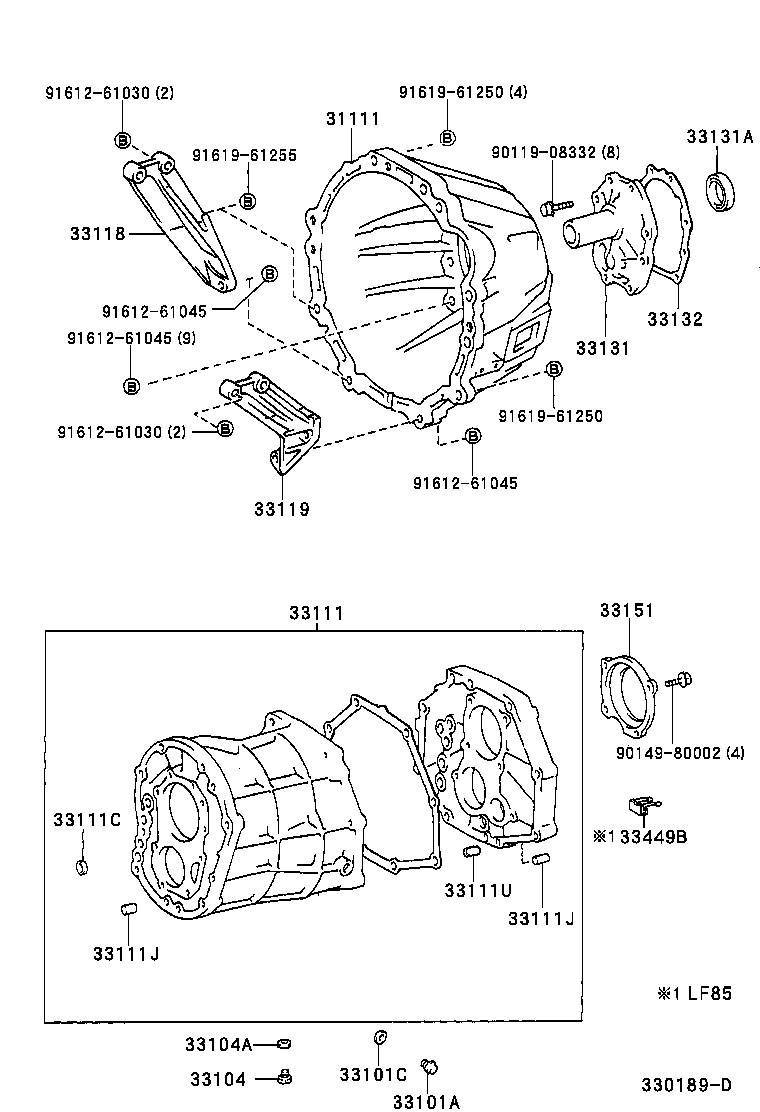 33119-38030 PLATE, STIFFENER, LH(MTM) product image
