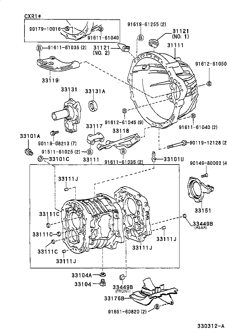 33119-28040 PLATE, STIFFENER, LH(MTM) product image