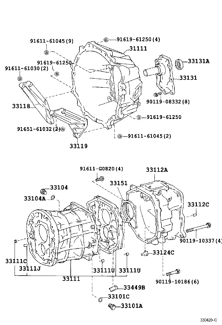 33119-60031 PLATE, STIFFENER, LH(MTM) product image