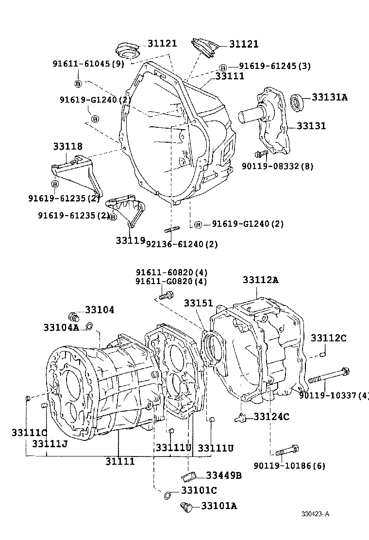 33119-60031 PLATE, STIFFENER, LH(MTM) product image