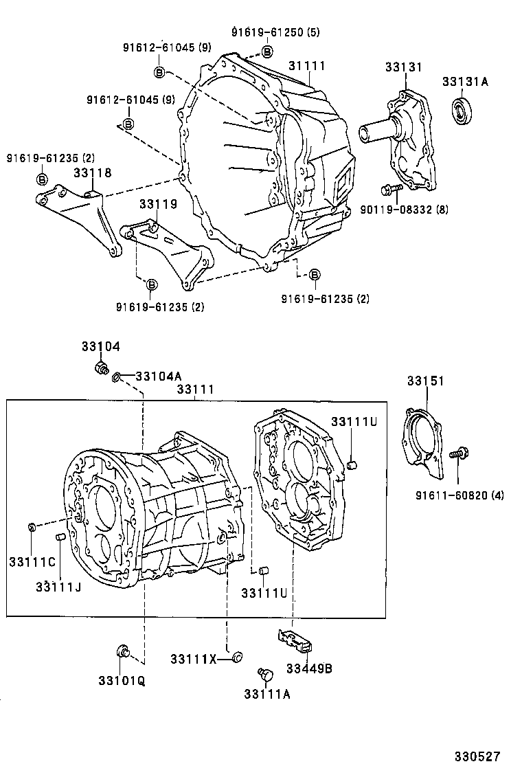 33119-60050 PLATE, STIFFENER, LH(MTM) product image