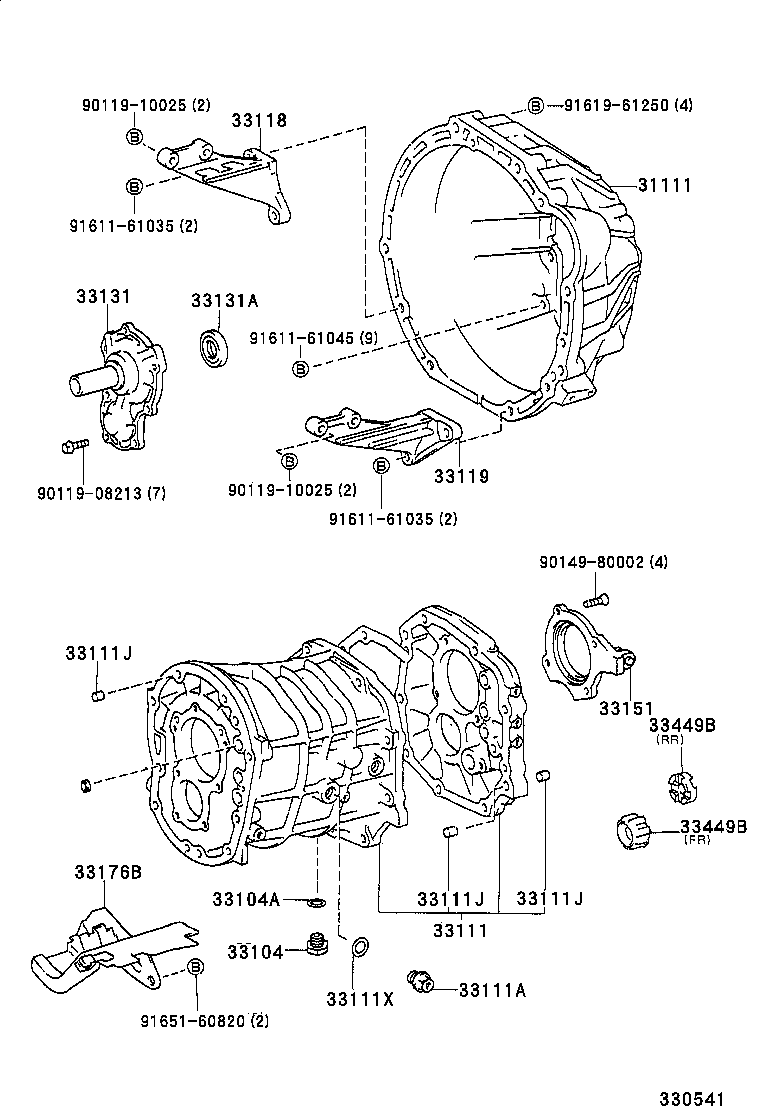 33119-60050 PLATE, STIFFENER, LH(MTM) product image