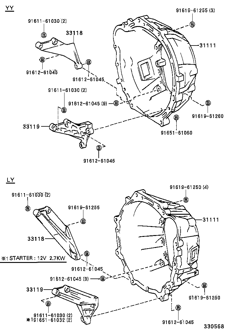 33119-25051 PLATE, STIFFENER, LH(MTM) product image