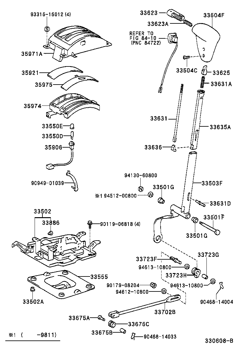 33555-04020 BOOT, SHIFT LEVER product image