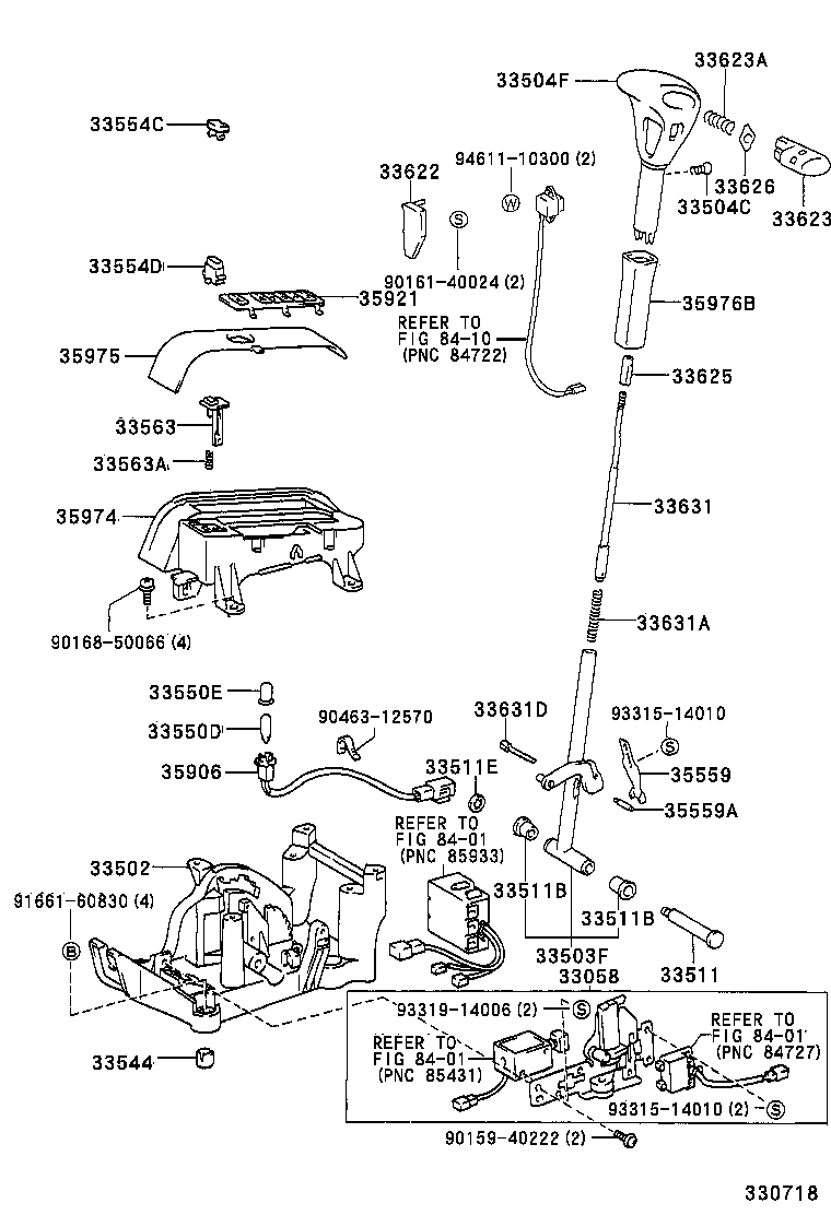 33827-AC010 CLAMP, NO.1 (FOR TRANSMISSION CONTROL CABLE) product image