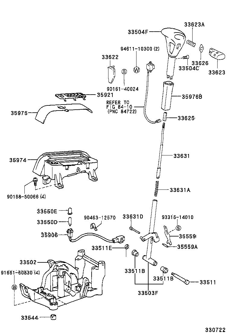33827-AC010 CLAMP, NO.1 (FOR TRANSMISSION CONTROL CABLE) product image