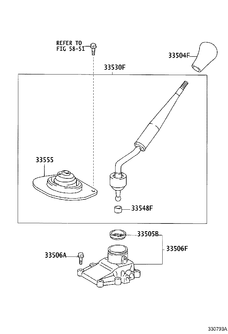 33144-60030 DEFLECTOR SUB-ASSY, EXTENSION HOUSING OIL(MTM) product image