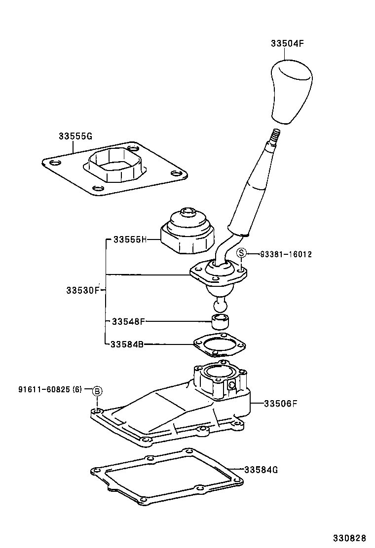 33502-24070 PLATE SUB-ASSY, SHIFT LEVER product image