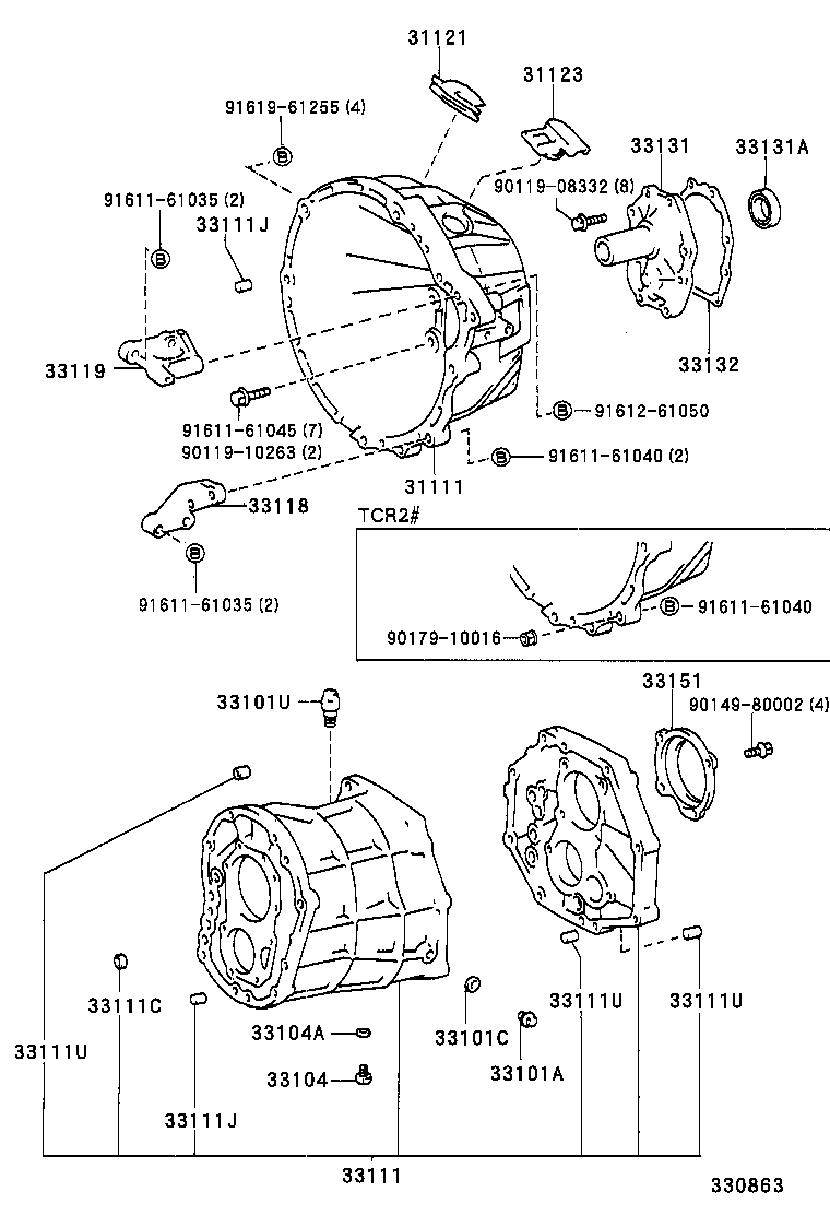 33119-28040 PLATE, STIFFENER, LH(MTM) product image