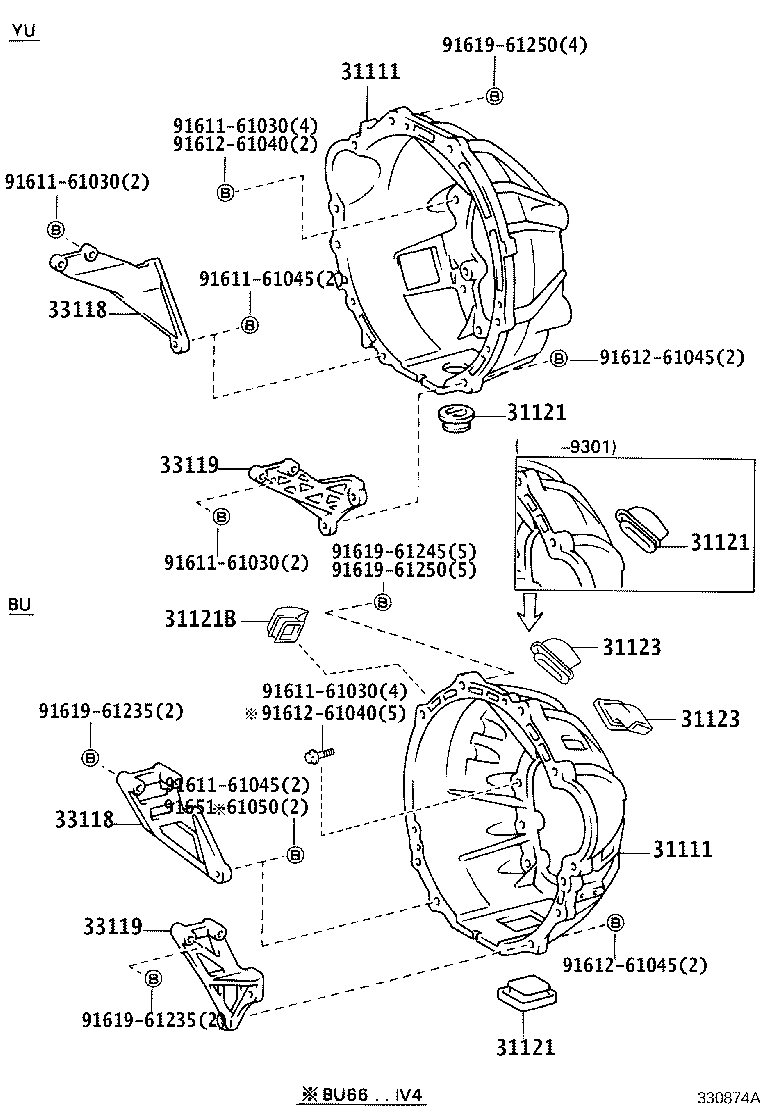 33119-36061 PLATE, STIFFENER, LH(MTM) product image