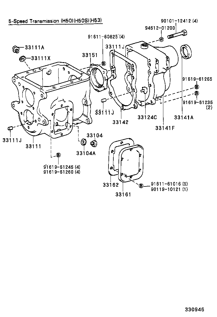 33131-36080 RETAINER, BEARING, FRONT(MTM) product image