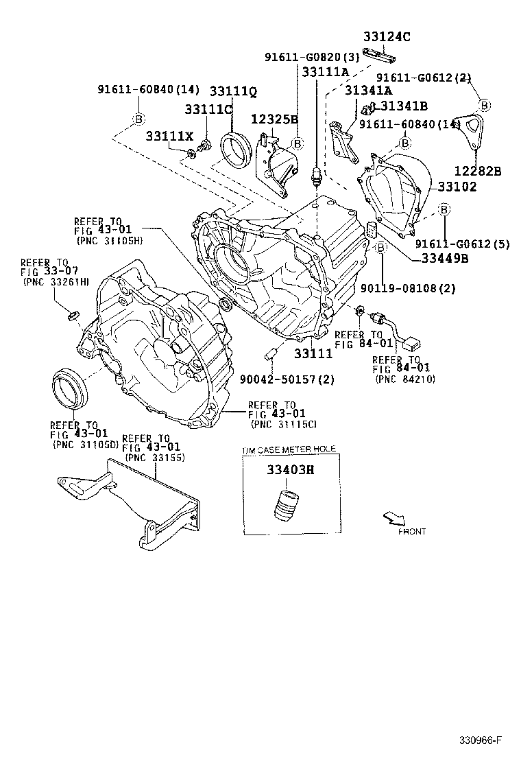 12282-97208 HANGER, TRANSAXLE product image