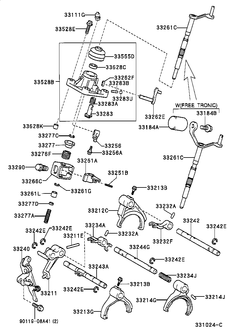 90341-10065 PLUG (FOR REVERSE RESTRICT PIN) product image