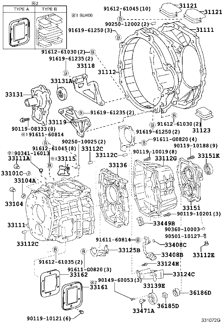 SU002-00434 SEAL, OIL(FOR TRANSMISSION REAR BEARING RETAINER) product image