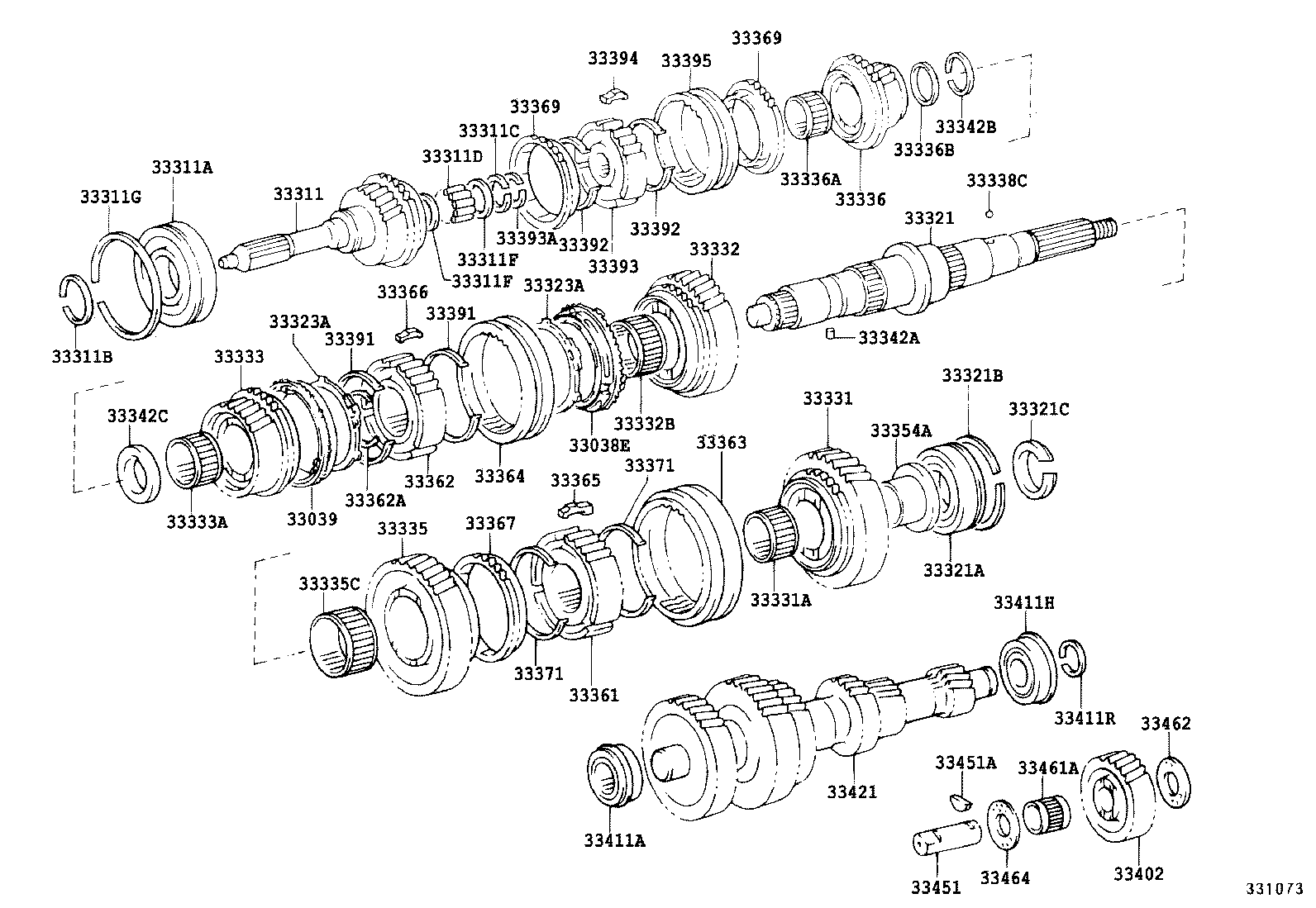 SU002-00435 GEAR, SPEEDOMETER DRIVE (MTM) product image