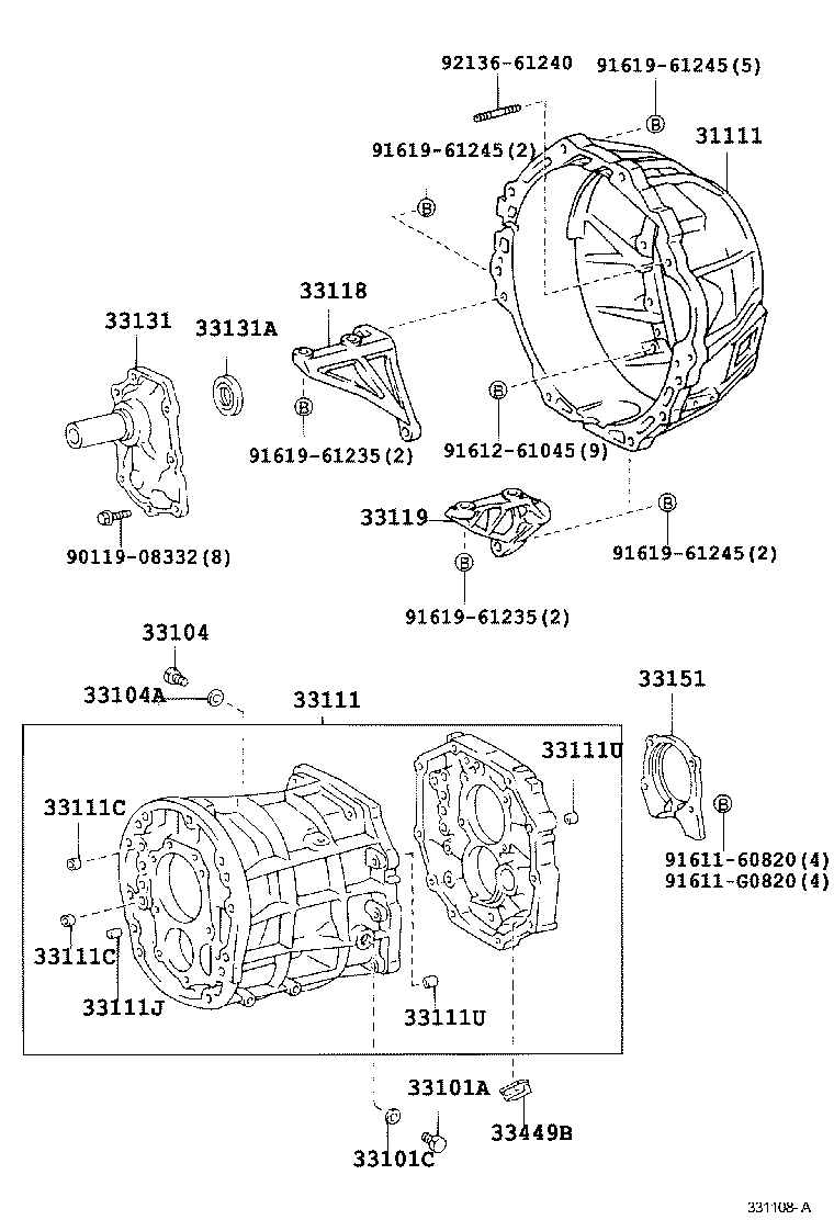 33119-60031 PLATE, STIFFENER, LH(MTM) product image