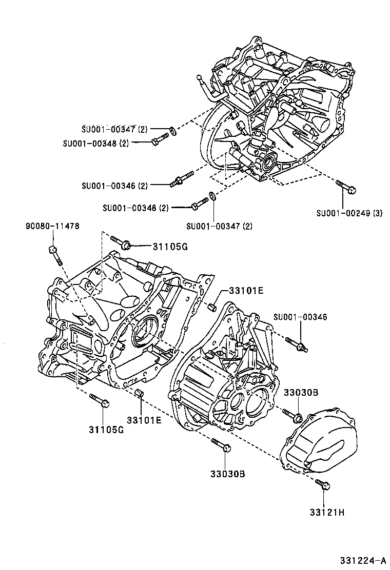 33101-28041 CASE, MANUAL TRANSMISSION product image