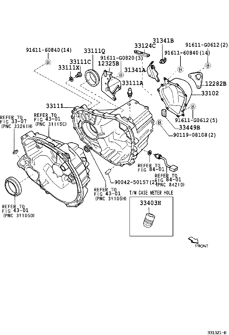 12282-97208 HANGER, TRANSAXLE product image