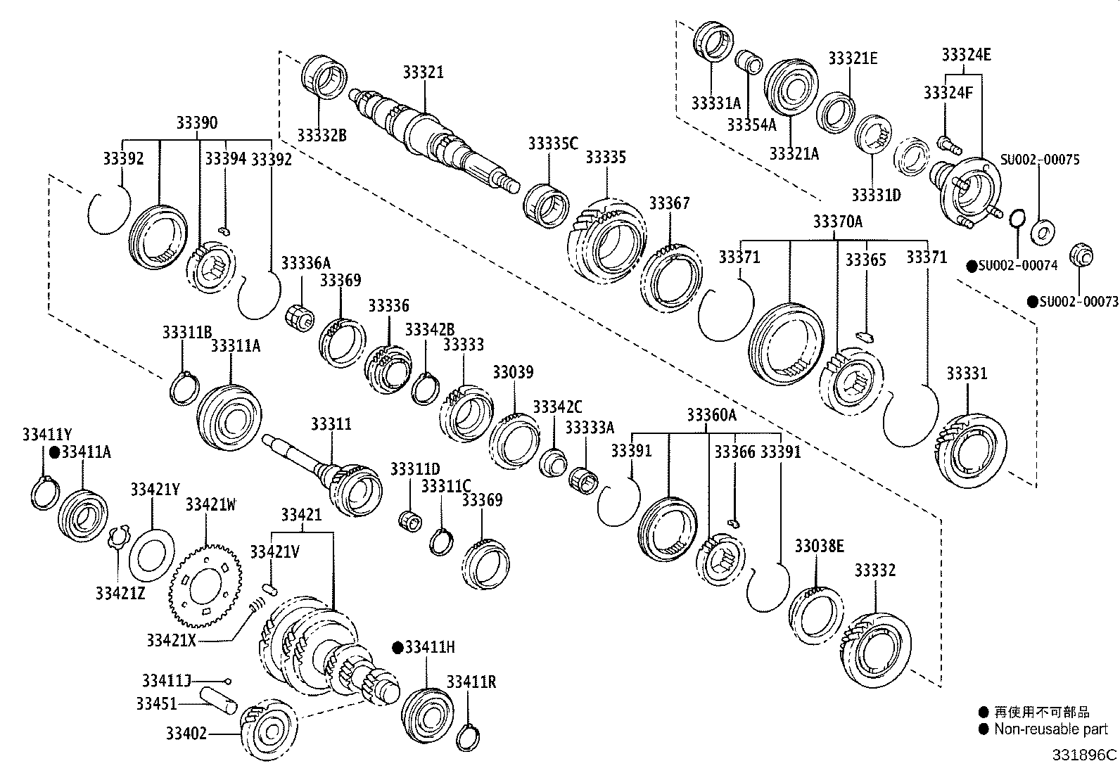 SU002-00183 GEAR, 3RD product image