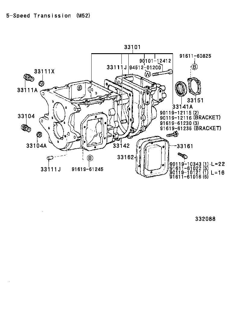 33119-36061 PLATE, STIFFENER, LH(MTM) product image