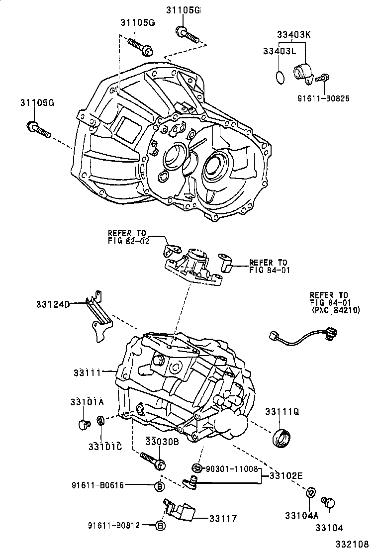 33102-0D010 COVER SUB-ASSY, MANUAL TRANSMISSION CASE product image