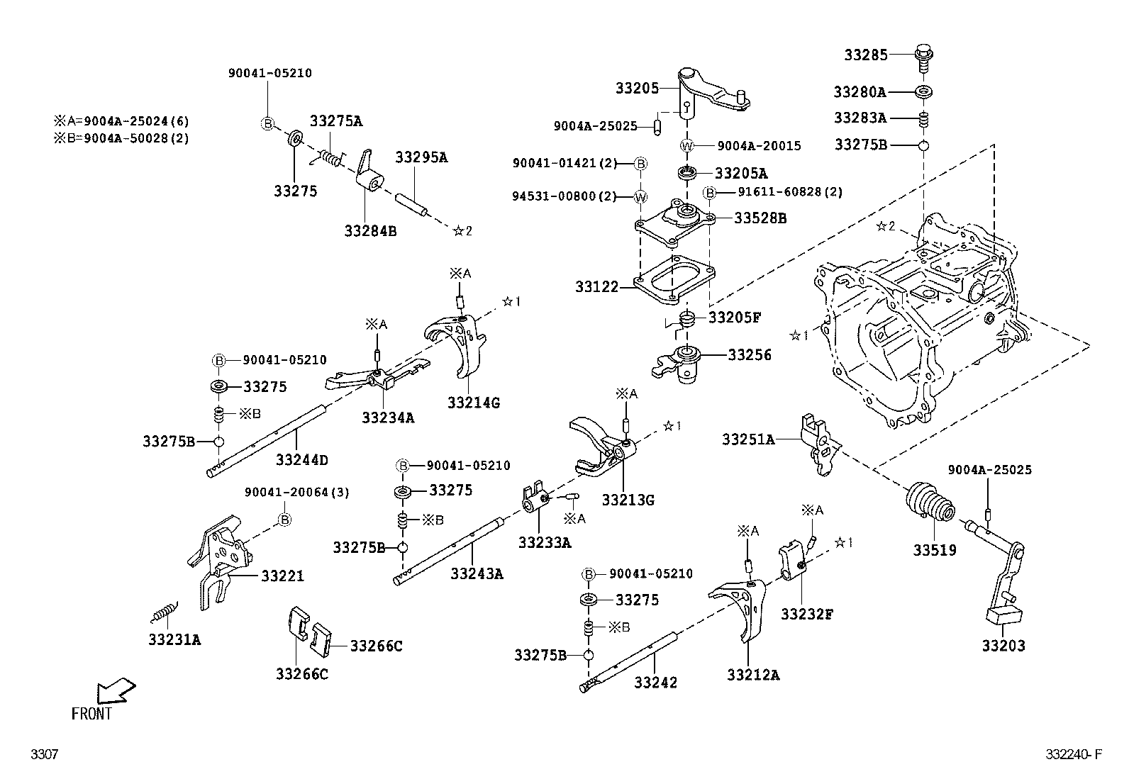 9004A-43005 SEAT, SHIFT DETENT BALL SPRING, NO.1 product image