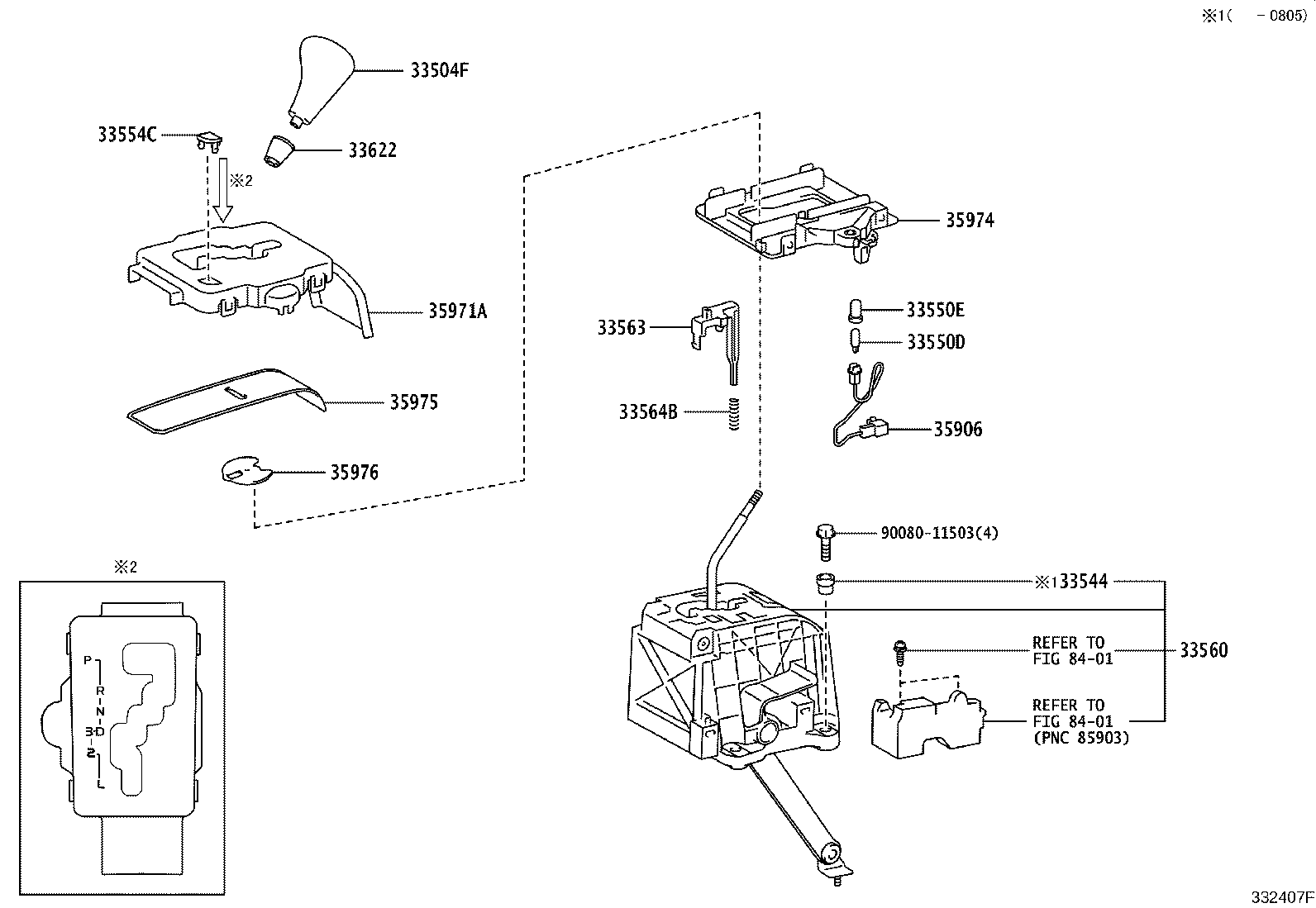 33555-04040 BOOT, SHIFT LEVER product image