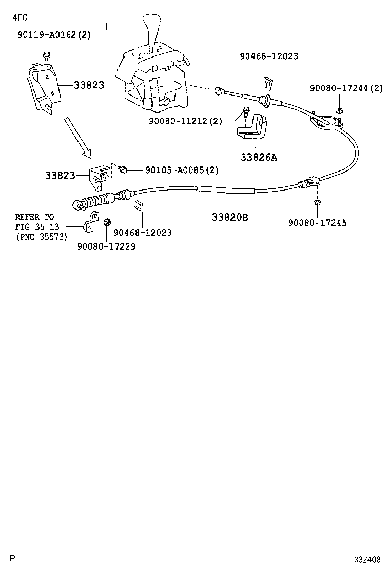 33555-04040 BOOT, SHIFT LEVER product image