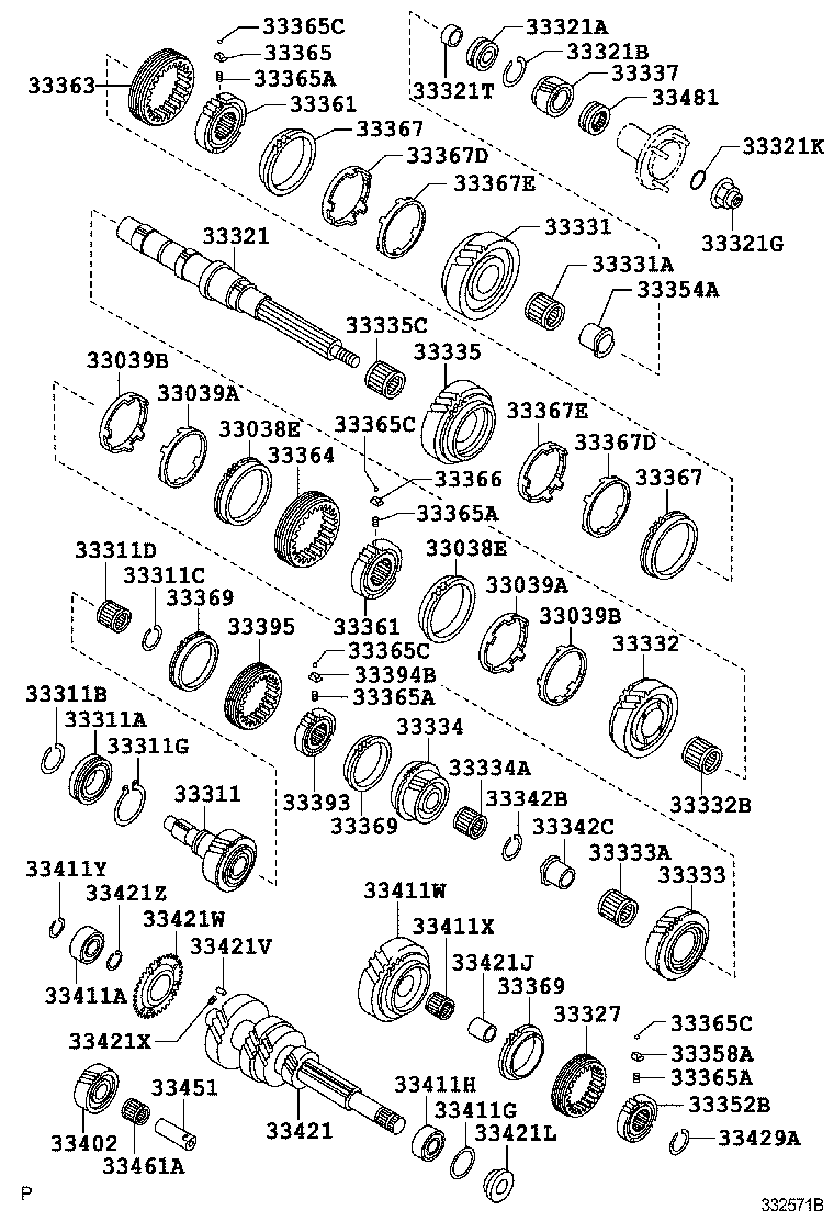 SU002-00435 GEAR, SPEEDOMETER DRIVE (MTM) product image