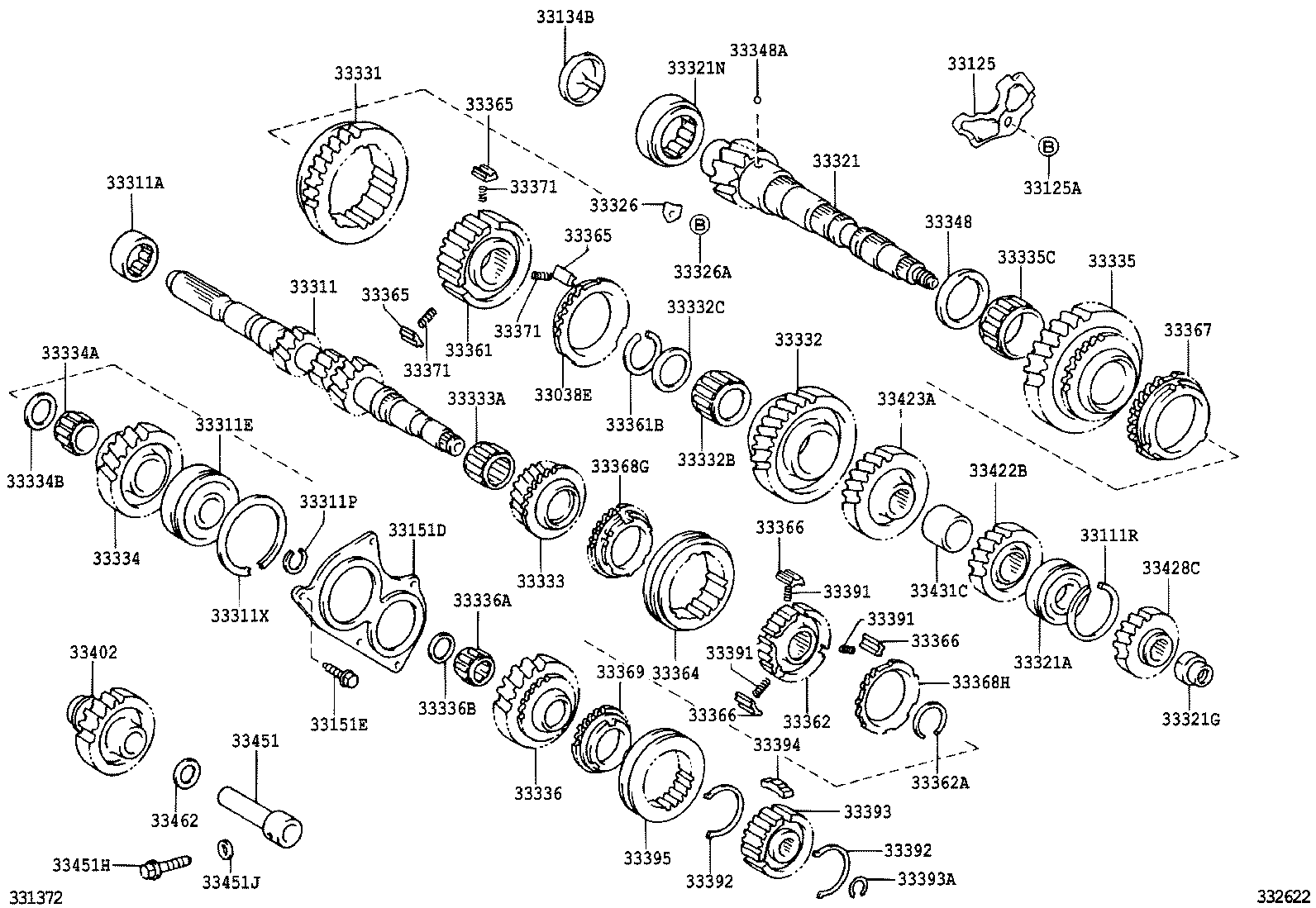 33037-02020 RING, SYNCHRONIZER, NO.1 product image