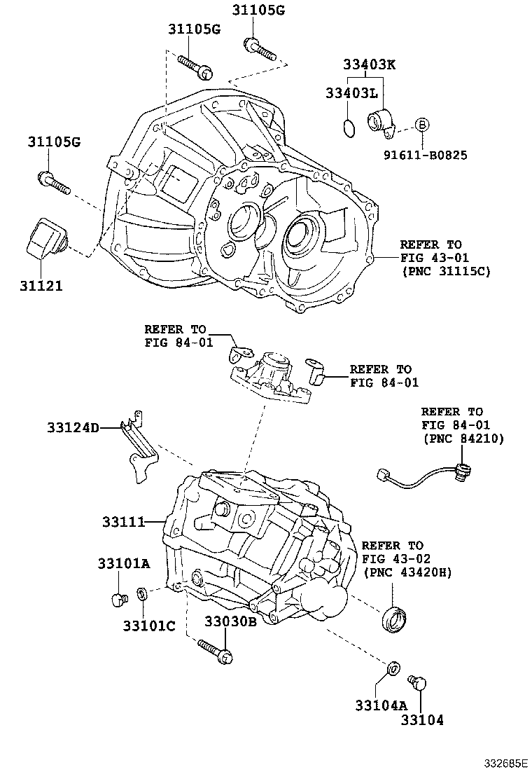 33109-20020 SEPARATOR SUB-ASSY, MANUAL TRANSMISSION OIL product image